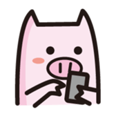 simple pig sticker #88473