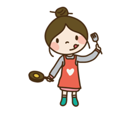 Piki & Macaron sticker #88521