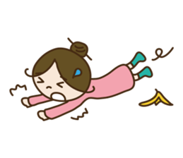 Piki & Macaron sticker #88525