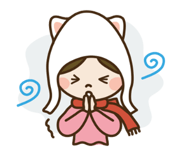 Piki & Macaron sticker #88531