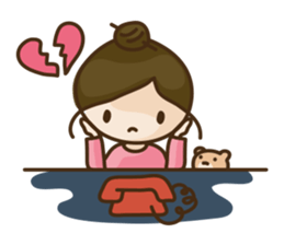 Piki & Macaron sticker #88536