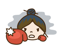 Piki & Macaron sticker #88537