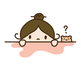 Piki & Macaron sticker #88538