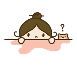 Piki & Macaron sticker #88538