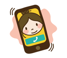 Piki & Macaron sticker #88540