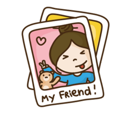 Piki & Macaron sticker #88542