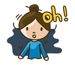 Piki & Macaron sticker #88547