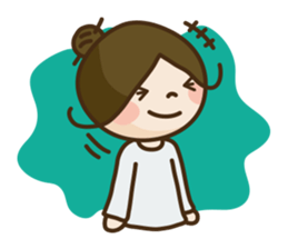 Piki & Macaron sticker #88554