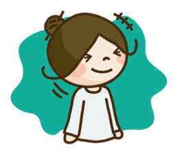 Piki & Macaron sticker #88554