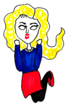 London Girl!! sticker #88724
