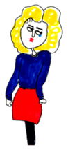 London Girl!! sticker #88728