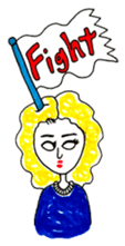 London Girl!! sticker #88745