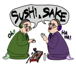 OJISAN's world!!! sticker #88921