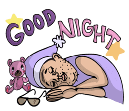 OJISAN's world!!! sticker #88923