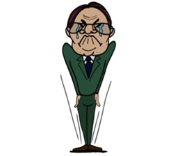 OJISAN's world!!! sticker #88925