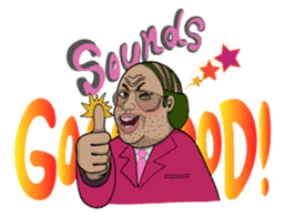 OJISAN's world!!! sticker #88926