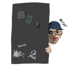 OJISAN's world!!! sticker #88939