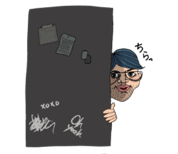 OJISAN's world!!! sticker #88939