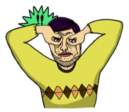 OJISAN's world!!! sticker #88940