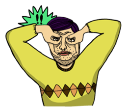 OJISAN's world!!! sticker #88940