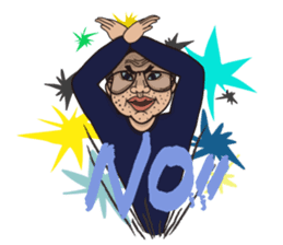 OJISAN's world!!! sticker #88941