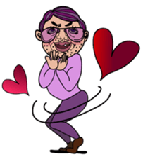 OJISAN's world!!! sticker #88947