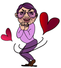 OJISAN's world!!! sticker #88947