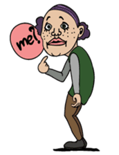 OJISAN's world!!! sticker #88953
