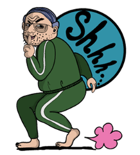 OJISAN's world!!! sticker #88955