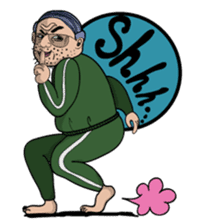OJISAN's world!!! sticker #88955