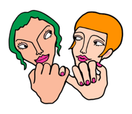 NAOMI AND HER FRIENDS sticker #89139