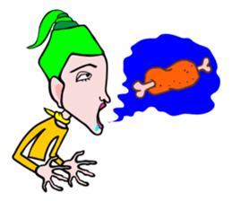 NAOMI AND HER FRIENDS sticker #89146