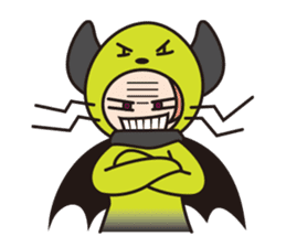 Girl cute costume sticker #89450