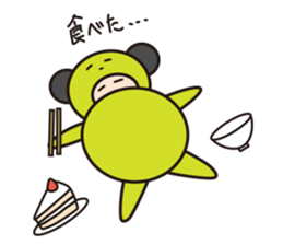 Girl cute costume sticker #89463