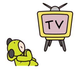 Girl cute costume sticker #89467