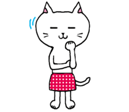 Pals and black cat Mr. Michel sticker #89524