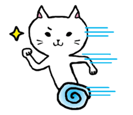 Pals and black cat Mr. Michel sticker #89531