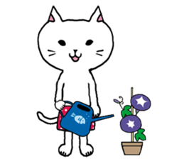 Pals and black cat Mr. Michel sticker #89550