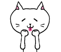 Pals and black cat Mr. Michel sticker #89551