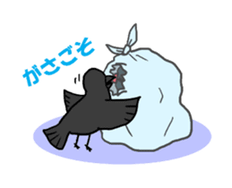 Kawaii Japanese Birds sticker #89802