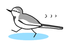 Kawaii Japanese Birds sticker #89825