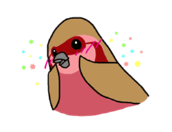 Kawaii Japanese Birds sticker #89828
