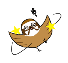 Kawaii Japanese Birds sticker #89829