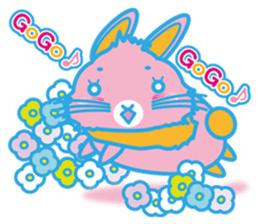 USAMAN(rabbit shaped sweet)Colorful Ver. sticker #89886