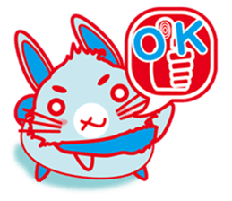 USAMAN(rabbit shaped sweet)Colorful Ver. sticker #89895