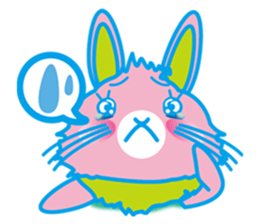 USAMAN(rabbit shaped sweet)Colorful Ver. sticker #89897