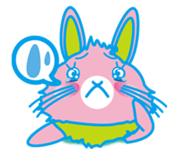 USAMAN(rabbit shaped sweet)Colorful Ver. sticker #89897