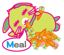 USAMAN(rabbit shaped sweet)Colorful Ver. sticker #89898