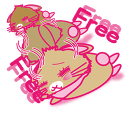 USAMAN(rabbit shaped sweet)Colorful Ver. sticker #89908