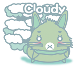 USAMAN(rabbit shaped sweet)Colorful Ver. sticker #89912